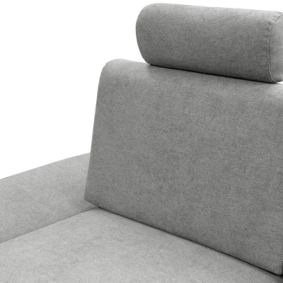 Rozkládací rohová sedačka GULEPA 1 - šedá 1, pravý roh