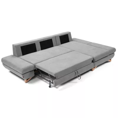 Rozkládací rohová sedačka GULEPA 1 - šedá 1, pravý roh