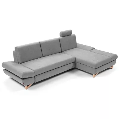 Rozkládací rohová sedačka GULEPA 1 - šedá 1, pravý roh
