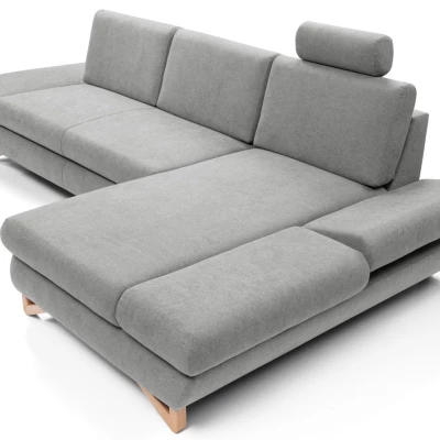 Rozkládací rohová sedačka GULEPA 1 - šedá 1, pravý roh