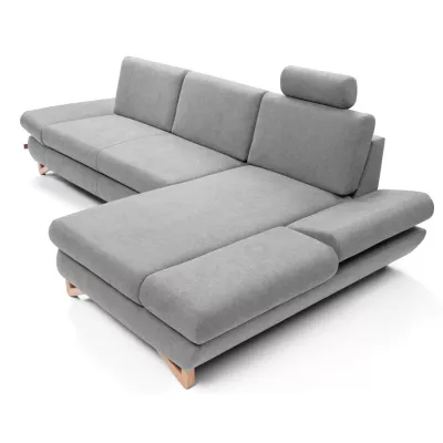 Rozkládací rohová sedačka GULEPA 1 - šedá 1, pravý roh