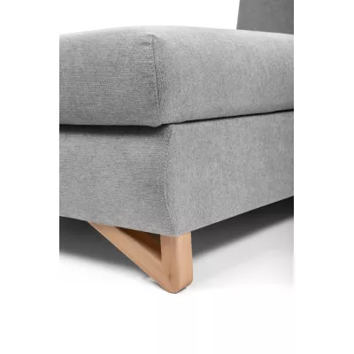 Rozkládací rohová sedačka GULEPA 1 - šedá 1, levý roh