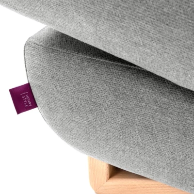 Rozkládací rohová sedačka GULEPA 1 - šedá 1, levý roh