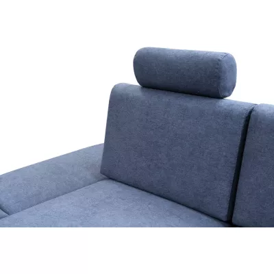 Rozkládací rohová sedačka GULEPA 1 - modrá, pravý roh