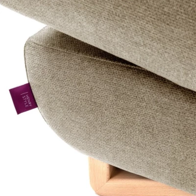 Rozkládací rohová sedačka GULEPA 1 - světlá hnědá, pravý roh