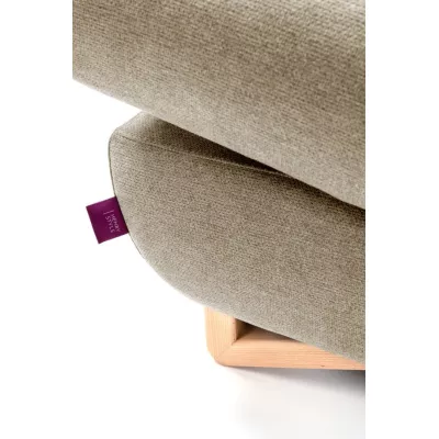 Rozkládací rohová sedačka GULEPA 1 - světlá hnědá, levý roh