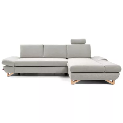 Rozkládací rohová sedačka GULEPA 1 - popelavá, pravý roh