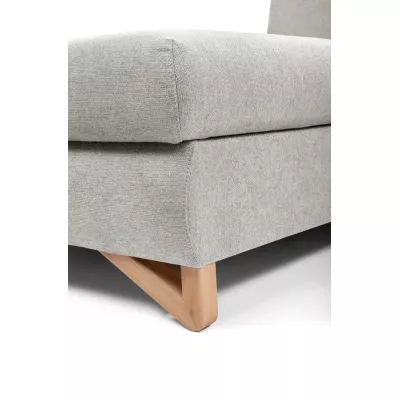 Rozkládací rohová sedačka GULEPA 1 - popelavá, pravý roh