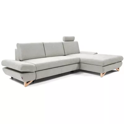 Rozkládací rohová sedačka GULEPA 1 - popelavá, pravý roh