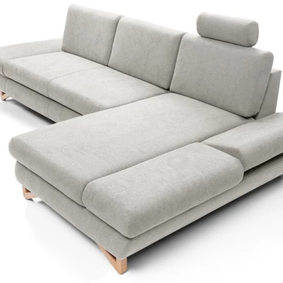 Rozkládací rohová sedačka GULEPA 1 - popelavá, pravý roh