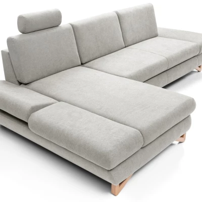 Rozkládací rohová sedačka GULEPA 1 - popelavá, levý roh