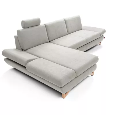 Rozkládací rohová sedačka GULEPA 1 - popelavá, levý roh