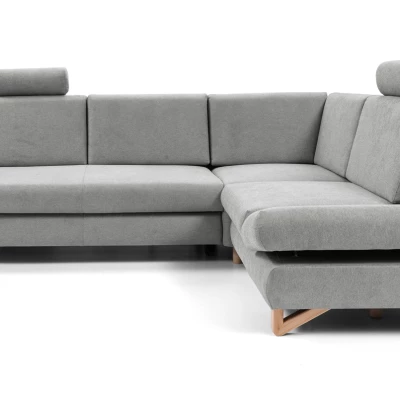 Rohová moderní sedačka GULEPA 2 - šedá, pravý roh