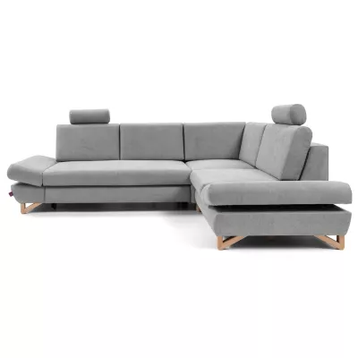 Rohová moderní sedačka GULEPA 2 - šedá, pravý roh