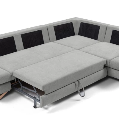 Rohová moderní sedačka GULEPA 2 - šedá, pravý roh