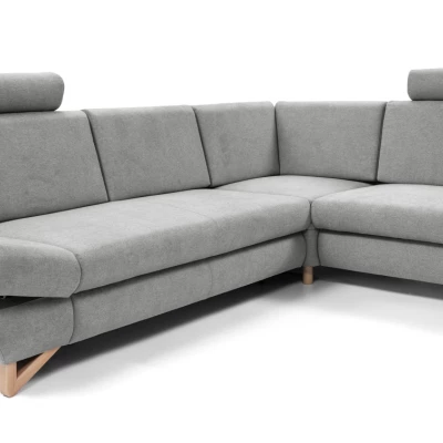 Rohová moderní sedačka GULEPA 2 - šedá, pravý roh