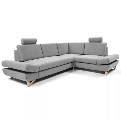 Rohová moderní sedačka GULEPA 2 - šedá, pravý roh