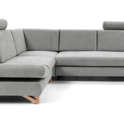 Rohová moderní sedačka GULEPA 2 - šedá, levý roh