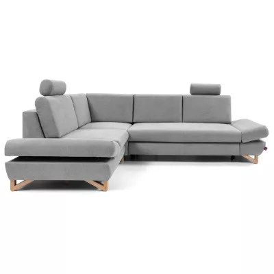 Rohová moderní sedačka GULEPA 2 - šedá, levý roh
