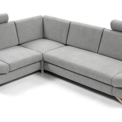 Rohová moderní sedačka GULEPA 2 - šedá, levý roh