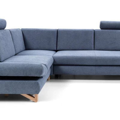 Rohová moderní sedačka GULEPA 2 - riflová, levý roh