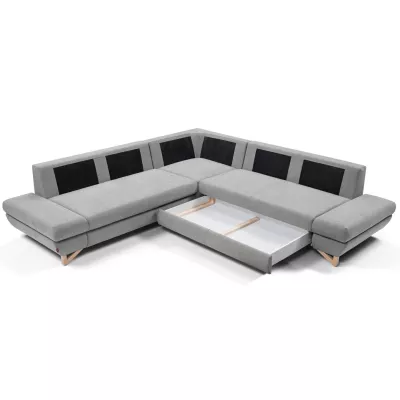 Rozkládací sedací souprava GULEPA 3 - šedá