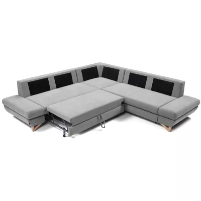 Rozkládací sedací souprava GULEPA 3 - šedá