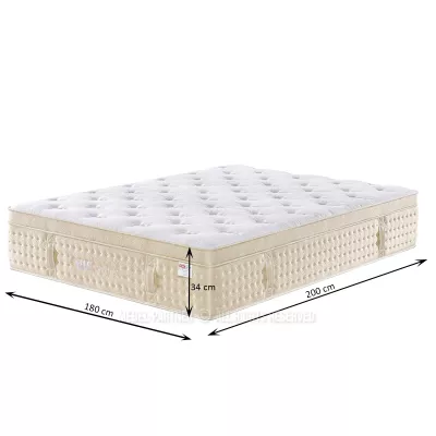 Vysoká taštičková matrace 180x200 DARIJAN