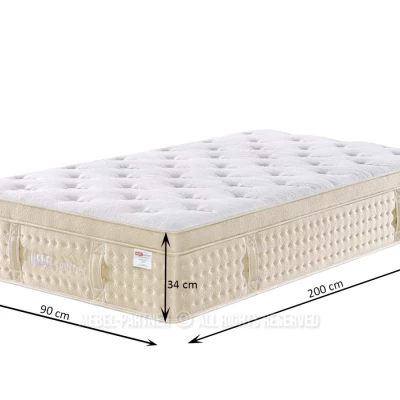 Vysoká taštičková matrace 90x200 DARIJAN