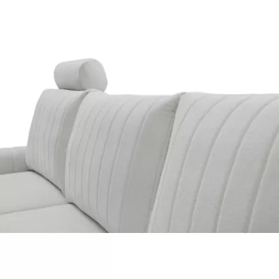 Rohová sedačka s úložným prostorem ESTENVAN - světlá šedá, levý roh