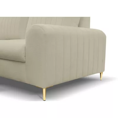 Rohová sedačka s úložným prostorem ESTENVAN - béžová, levý roh