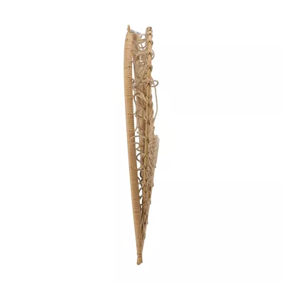 Skládací zahradní houpací křeslo LAMBROS -  hnědé / černé / šedé