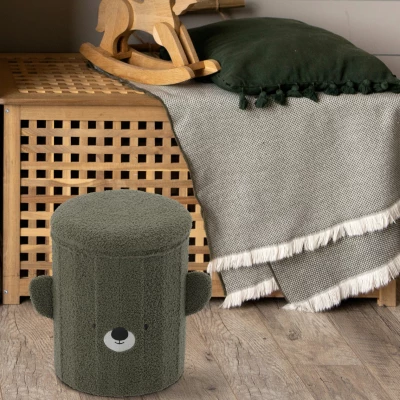 Dětský taburet MADOX - zelený