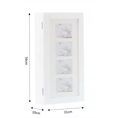 Závěsná skříňka MADOX - bílá