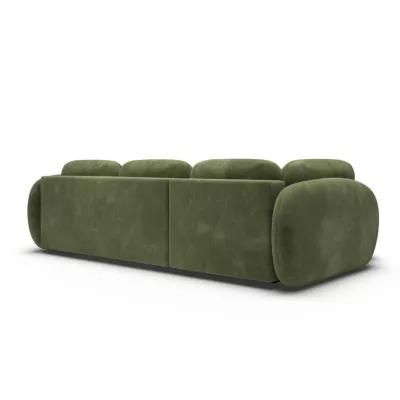 Rozkládací rohová sedačka COBOURG 2 - zelená, levý roh