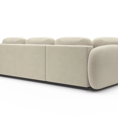 Rozkládací rohová sedačka COBOURG 2 - béžová, pravý roh