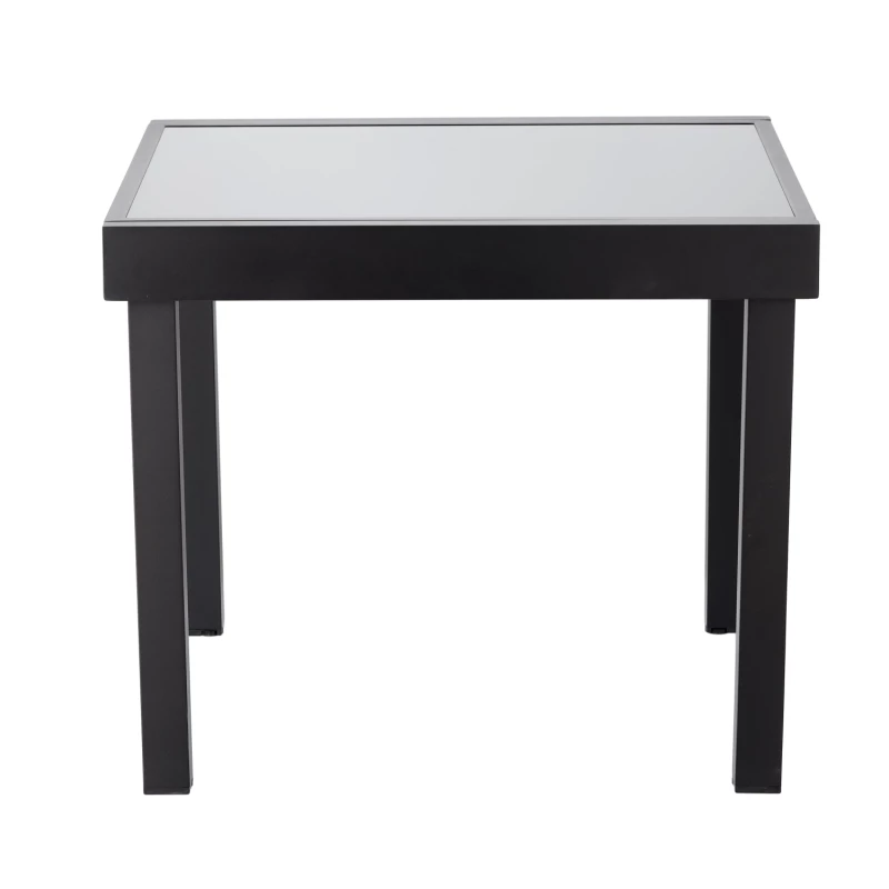 Rozkládací zahradní stůl PATRICIO - šedý