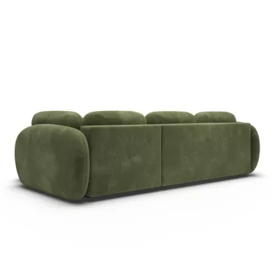 Rozkládací rohová sedačka COBOURG 2 - zelená, pravý roh