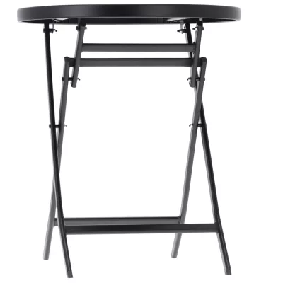 Malý zahradní stůl ARIANA - černý