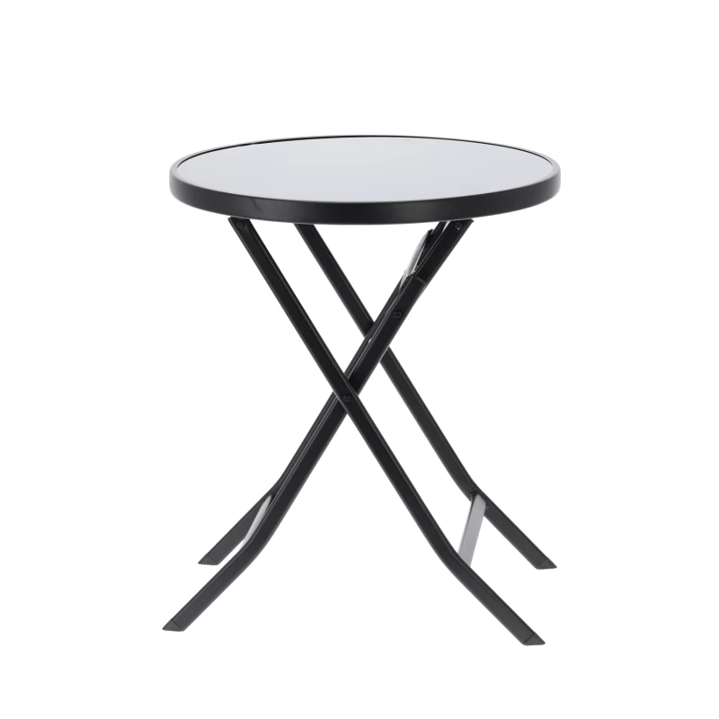 Malý zahradní stůl ARIANA - černý