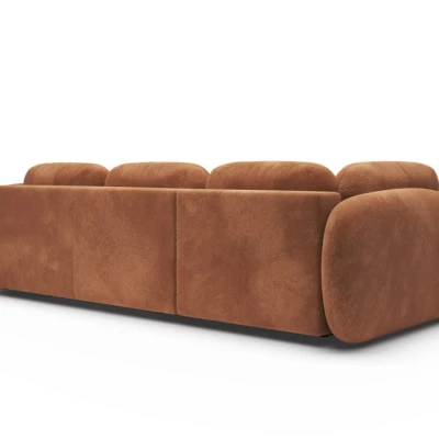 Rozkládací rohová sedačka COBOURG 2 - medová, levý roh