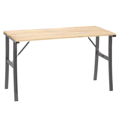 Zahradní stůl LAIMA - hnědý / šedý