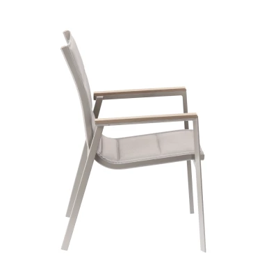 Zahradní židle TESS - béžová