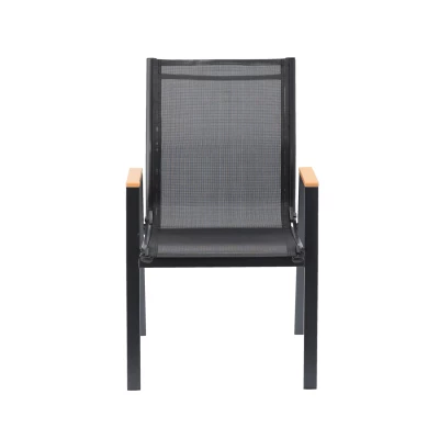 Zahradní židle TESS - černá