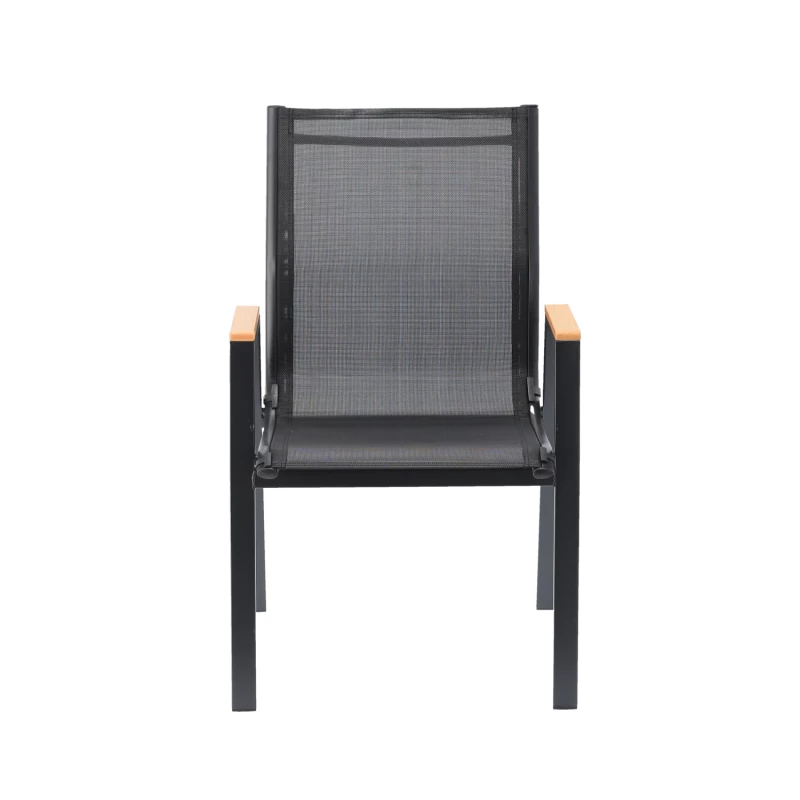 Zahradní židle TESS - černá