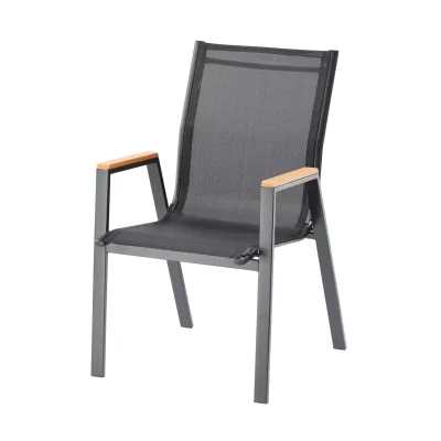 Zahradní židle TESS - černá