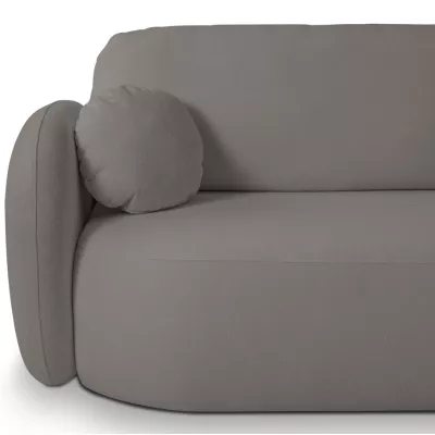 Rozkládací sedačka s úložným prostorem COBOURG 1 - tmavá šedá 2, levý roh