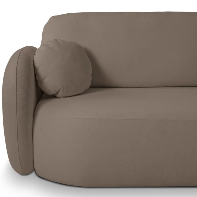 Rozkládací sedačka s úložným prostorem COBOURG 1 - latte, pravý roh