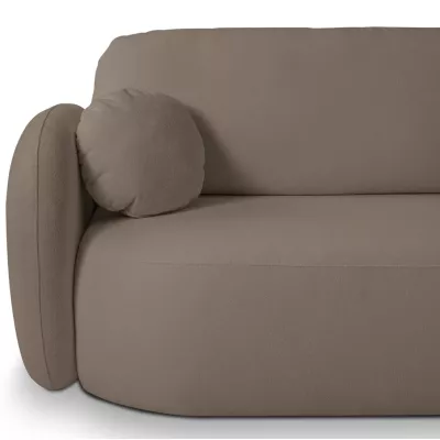 Rozkládací sedačka s úložným prostorem COBOURG 1 - latte, pravý roh