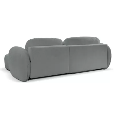 Rozkládací sedačka s úložným prostorem COBOURG 1 - tmavá šedá 1, pravý roh